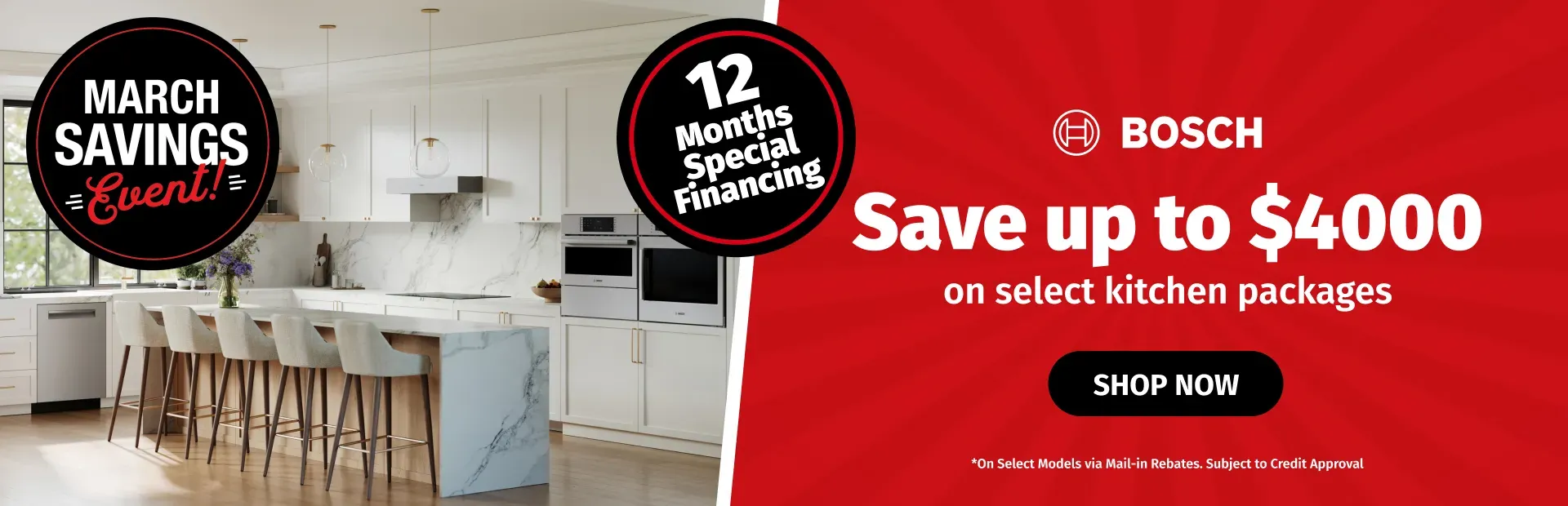 Bosch Save $4k March Savings